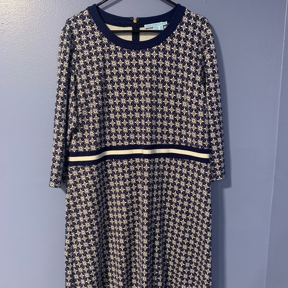 Draper James Honeycomb Floral Dress XXL - Picture 3 of 10